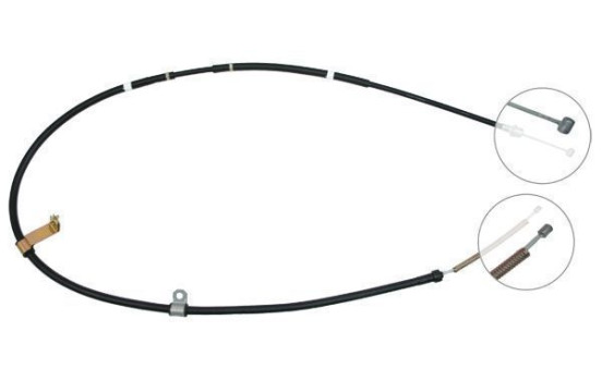 Tirette à câble, frein de stationnement K14817 ABS