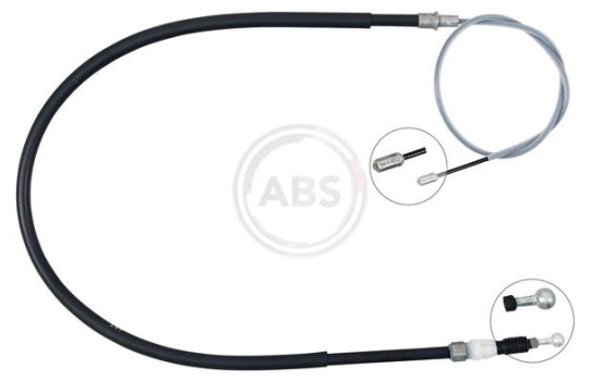 Tirette à câble, frein de stationnement K15025 ABS