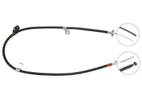Tirette à câble, frein de stationnement K15067 ABS