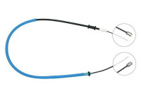 Tirette à câble, frein de stationnement K15628 ABS