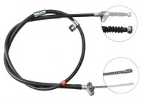 Tirette à câble, frein de stationnement K16627 ABS