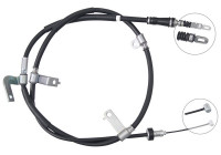 Tirette à câble, frein de stationnement K17478 ABS
