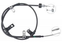 Tirette à câble, frein de stationnement K17505 ABS