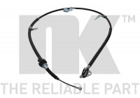 Tirette à câble, frein de stationnement