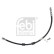 Flexible de frein 108086 FEBI, Vignette 2