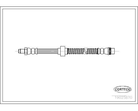 FLEXIBLE DE FREIN CITRON C2,C3,XSA