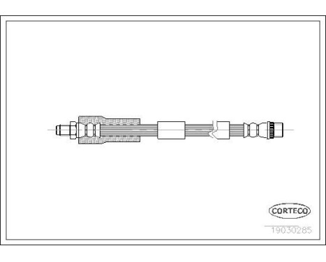 FLEXIBLE DE FREIN PEUGEOT 307 AVANT