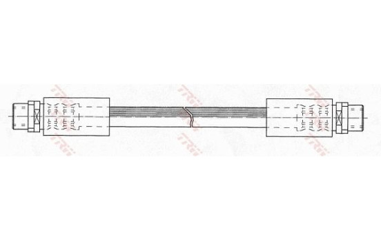 Flexible de frein PHA294 TRW, Image 2