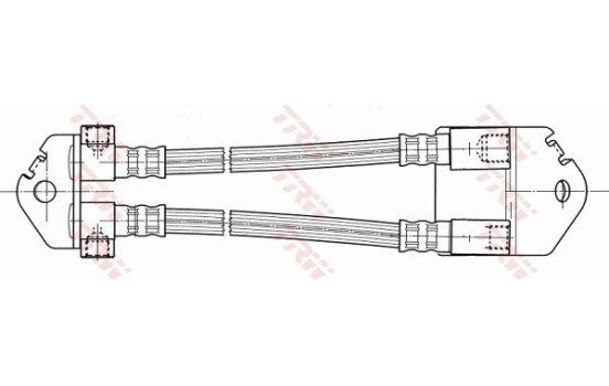 Flexible de frein PHA500 TRW, Image 2