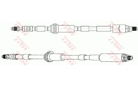 Flexible de frein PHA597 TRW, Image 2