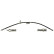Flexible de frein PHD1152 TRW