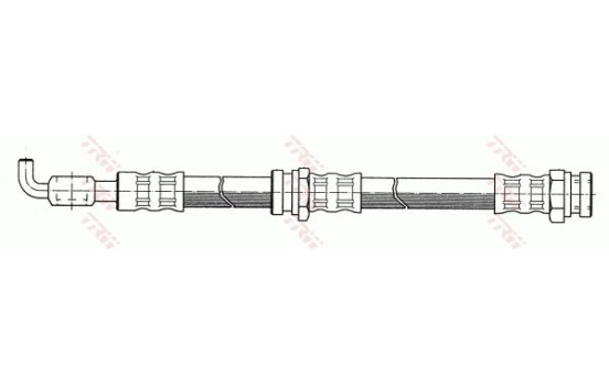 Flexible de frein PHD122 TRW, Image 2