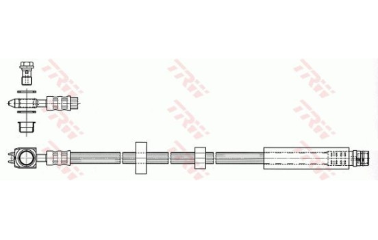 Flexible de frein PHD532 TRW, Image 2