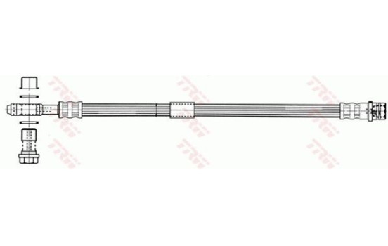 Flexible de frein PHD935 TRW