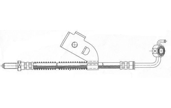 Flexible de frein SL 3705 ABS, Image 2