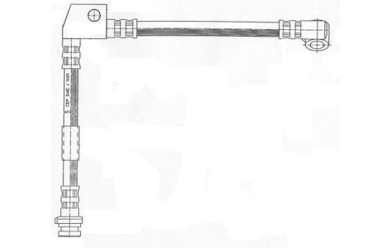 Flexible de frein SL 3839 ABS, Image 2