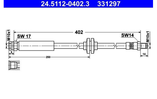 Flexible de frein, Image 2