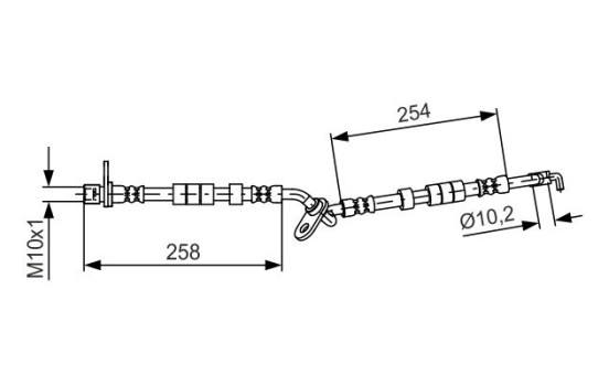 Flexible de frein, Image 2
