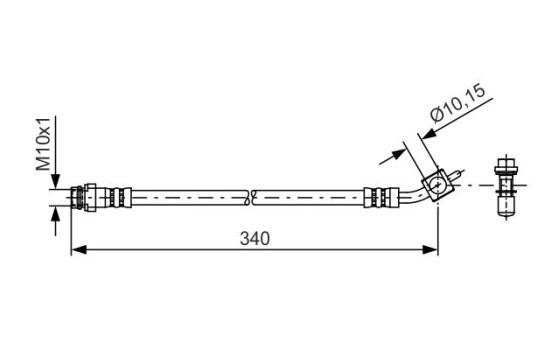 Flexible de frein, Image 2