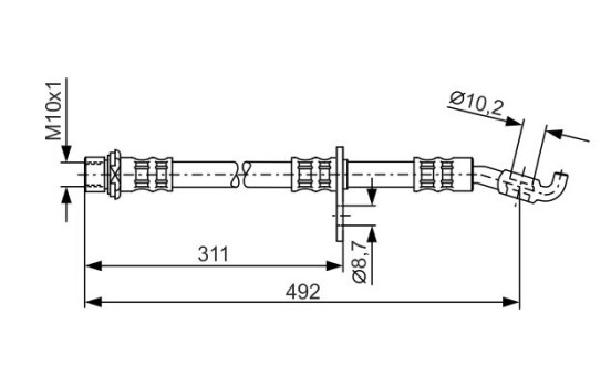 Flexible de frein, Image 5
