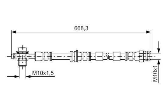 Flexible de frein, Image 2
