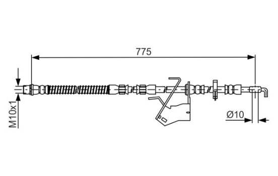 Flexible de frein, Image 2