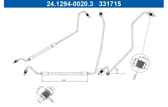 Flexible de frein, Image 2