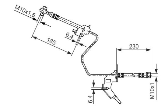 Flexible de frein, Image 2