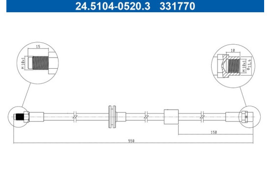 flexible de frein, Image 2