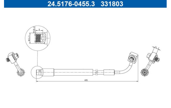 flexible de frein, Image 2