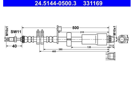 flexible de frein, Image 2
