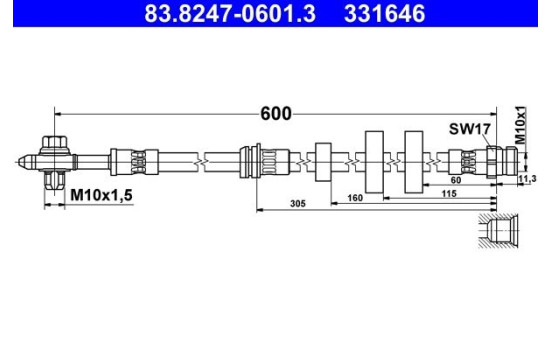 flexible de frein, Image 2