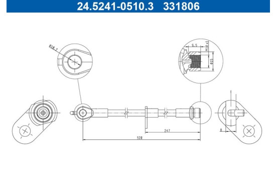 flexible de frein, Image 2
