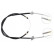 Câble de frein de stationnement K10975 ABS