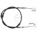 Câble de traction, frein de stationnement K10104 ABS