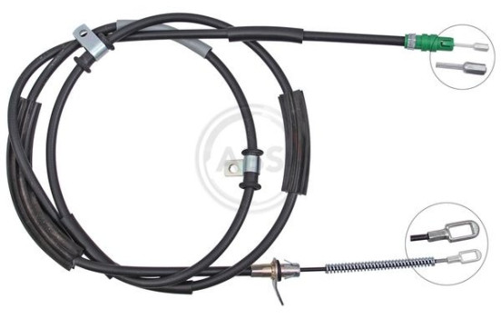 Câble de traction, frein de stationnement K10250 ABS