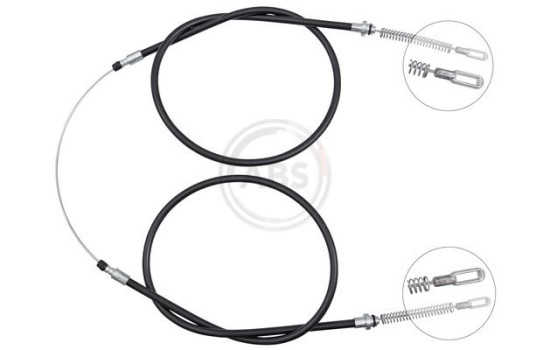 Câble de traction, frein de stationnement K10264 ABS