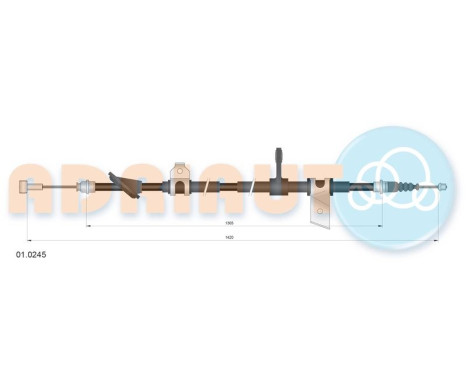 Câble de traction, frein de stationnement