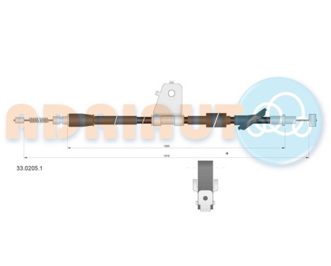 Câble de traction, frein de stationnement
