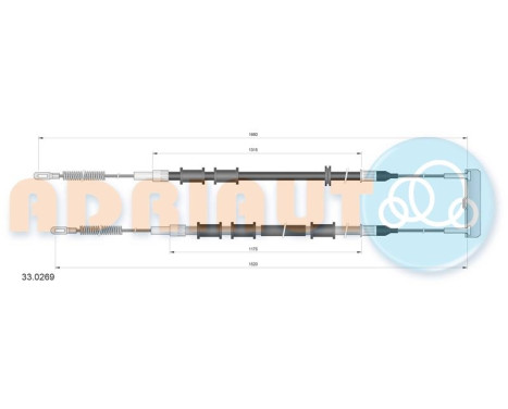 Câble de traction, frein de stationnement
