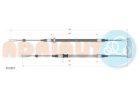 Câble de traction, frein de stationnement