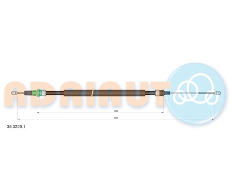 Câble de traction, frein de stationnement