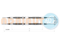Câble de traction, frein de stationnement