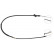 Tirette à câble, frein de stationnement K10076 ABS