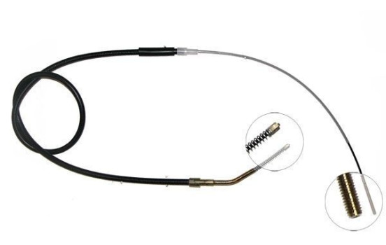 Tirette à câble, frein de stationnement K10156 ABS