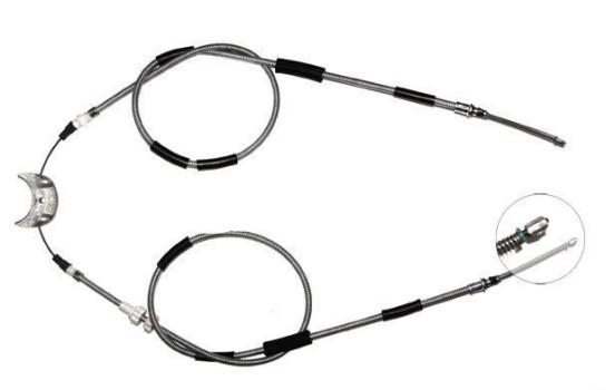 Tirette à câble, frein de stationnement K10615 ABS