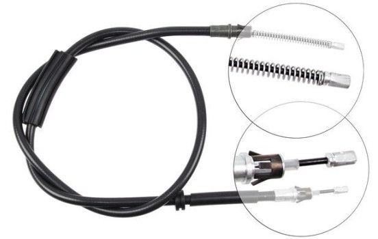 Tirette à câble, frein de stationnement K10735 ABS