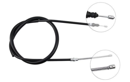 Tirette à câble, frein de stationnement K10956 ABS