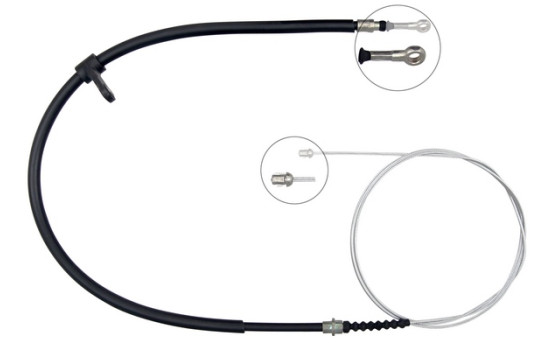 Tirette à câble, frein de stationnement K11037 ABS