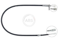 Tirette à câble, frein de stationnement K11614 ABS